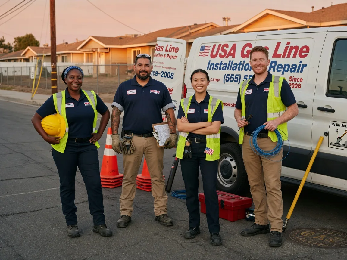 Gas Line Installation company in Quebeck, TN